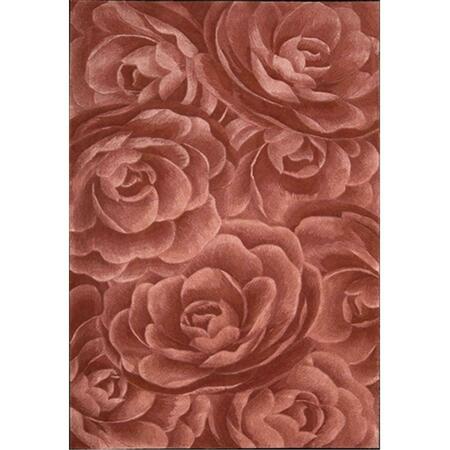 NOURISON Moda Area Rug Collection Blush 5 Ft 6 In. X 7 Ft 5 In. Rectangle 99446108425